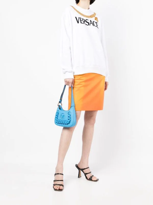 ( Nouvelle Collection ) Versace Sweat à Imprimé Medusa Chain Femme 2 ( Nouvelle Collection ) Versace Sweat à Imprimé Medusa Chain Femme – Image 2