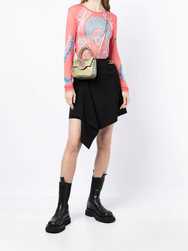 Versace 6X13V Sac Embossé à Plaque Medusa Femme 2 Versace 6X13V Sac Embossé à Plaque Medusa Femme – Image 2