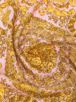 Versace Foulard En Soie à Imprimé Barocco 5P220 -Pas Cher Versace Boutique 17547906 38106553 600