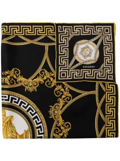 ( Nouvelle Collection ) Versace écharpe à Imprimé Medusa Femme