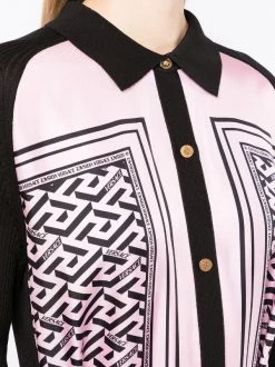 ( Nouvelle Collection ) Versace Robe En Maille à Motif Greca Femme -Pas Cher Versace Boutique 17548383 38141128 600