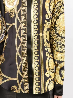 ( Nouvelle Collection ) Versace Chemise En Soie à Imprimé Coupe Des Dieux Femme -Pas Cher Versace Boutique 17548408 37398388 600