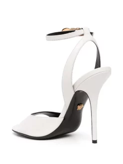 ( Nouvelle Collection ) Versace Sandales Safety Pin En Cuir 1W00V 6 ( Nouvelle Collection ) Versace Sandales Safety Pin En Cuir 1W00V -Pas Cher Versace Boutique 17548416 37397281 600