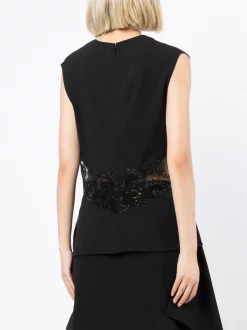 ( Nouvelle Collection ) Versace Haut Sans Manches à Empiècements En Dentelle Femme -Pas Cher Versace Boutique 17548438 37398404 600