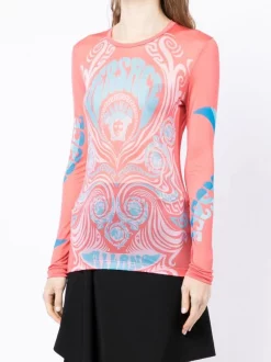 ( Nouvelle Collection ) Versace 5P230 Haut Imprimé Medusa Music à Manches Longues Femme 7 ( Nouvelle Collection ) Versace 5P230 Haut Imprimé Medusa Music à Manches Longues Femme -Pas Cher Versace Boutique 17548439 39337209 600