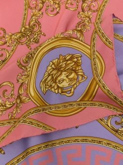( Nouvelle Collection ) Versace Foulard à Motif Baroque 5R140 -Pas Cher Versace Boutique 17548488 38107079 600