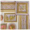 ( Nouvelle Collection ) Versace Foulard En Soie à Motif Baroque 5X080