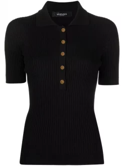( Nouvelle Collection ) Versace Haut à Col Polo Femme