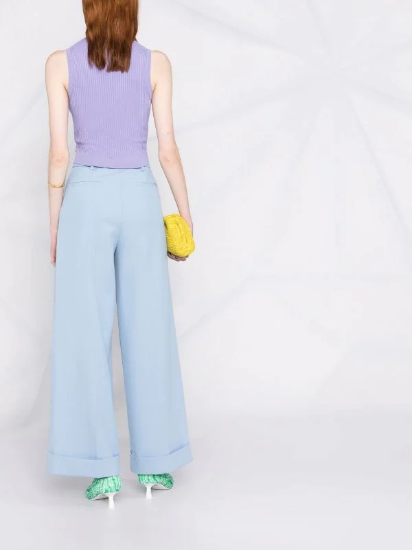 ( Nouvelle Collection ) Versace Débardeur à Plaque La Greca Femme 4 ( Nouvelle Collection ) Versace Débardeur à Plaque La Greca Femme – Image 4