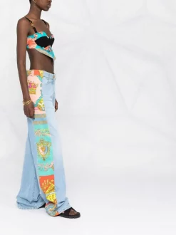 ( Nouvelle Collection ) Versace 5V250 CORNFLOWER + PRINT Brassière à Détail De Foulard Femme 11 ( Nouvelle Collection ) Versace 5V250 CORNFLOWER + PRINT Brassière à Détail De Foulard Femme -Pas Cher Versace Boutique 17678845 39290000 600