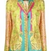 ( Nouvelle Collection ) Versace Blazer Barocco Goddess En Soie Femme