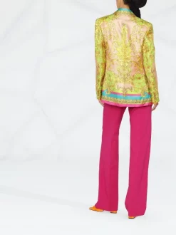 ( Nouvelle Collection ) Versace Blazer Barocco Goddess En Soie Femme -Pas Cher Versace Boutique 17678849 39564477 600