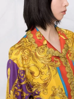 ( Nouvelle Collection ) Versace Chemise à Imprimé Medusa Renaissance Femme -Pas Cher Versace Boutique 17678851 38209435 600