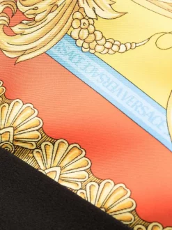 ( Nouvelle Collection ) Versace Robe Courte à Empiècements Imprimés Barocco Femme -Pas Cher Versace Boutique 17678857 38907716 600