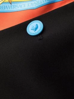 ( Nouvelle Collection ) Versace Robe Courte à Empiècements Imprimés Barocco Femme -Pas Cher Versace Boutique 17678857 38908449 600