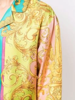 Versace Chemise à Imprimé Medusa Renaissance Femme -Pas Cher Versace Boutique 17678859 38808516 600