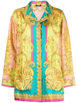 Versace Chemise à Imprimé Medusa Renaissance Femme