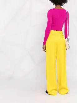 Versace Cardigan En Maille Fine Nervurée à épingle Femme -Pas Cher Versace Boutique 17678862 38225887 600