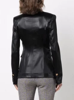 ( Nouvelle Collection ) Versace 1B000 BLACK Blazer à Détail D'épingle Femme 8 ( Nouvelle Collection ) Versace 1B000 BLACK Blazer à Détail D'épingle Femme -Pas Cher Versace Boutique 17678871 38094740 600