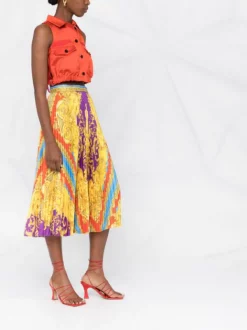 ( Nouvelle Collection ) Versace Jupe Plissée à Motif Barocco Goddess 5L290 DARK ORCHID+SUN 11 ( Nouvelle Collection ) Versace Jupe Plissée à Motif Barocco Goddess 5L290 DARK ORCHID+SUN -Pas Cher Versace Boutique 17678876 42c60051 6c3e 48f0 b68f da4762ae58fb 600