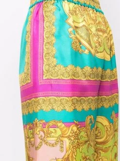 Versace Pantalon Droit à Imprimé Graphique Femme -Pas Cher Versace Boutique 17678883 38404674 600