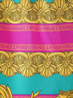 Versace Pantalon Droit à Imprimé Graphique Femme -Pas Cher Versace Boutique 17678883 38406569 600