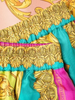 Versace Pantalon Droit à Imprimé Graphique Femme -Pas Cher Versace Boutique 17678883 38406583 600