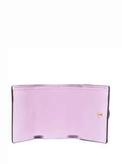 Versace Porte-cartes Porté Poitrine à Logo Imprimé 2P86V CERISE CANNA VERSACEGOLD -Pas Cher Versace Boutique 17678928 38406616 600