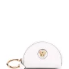 ( Nouvelle Collection ) Versace 1W00V OPTICALWHITE VERSACEGOLD Porte-monnaie à Détail Medusa Head Femme