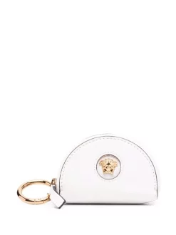 ( Nouvelle Collection ) Versace 1W00V OPTICALWHITE VERSACEGOLD Porte-monnaie à Détail Medusa Head Femme