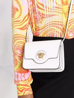 ( Nouvelle Collection ) Versace 1W00V Optical White-Versace Gold Sac à Bandoulière La Medusa Femme -Pas Cher Versace Boutique 17678933 38201356 600