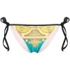 ( Nouvelle Collection ) Versace 5P370 MAUVELOUS CITRON Bas De Bikini à Imprimé Medusa Femme