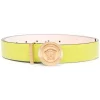 ( Nouvelle Collection ) Versace 1GB0V CITRON VERSACE GOLD Ceinture La Medusa En Cuir Femme
