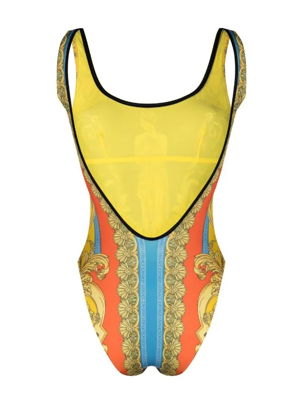 ( Nouvelle Collection ) Versace Maillot De Bain à Imprimé Graphique Femme 2 ( Nouvelle Collection ) Versace Maillot De Bain à Imprimé Graphique Femme – Image 2