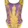 ( Nouvelle Collection ) Versace Maillot De Bain à Imprimé Graphique Femme
