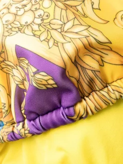 ( Nouvelle Collection ) Versace Haut De Bikini Réversible à Bonnets Triangles 5L290 DARK ORCHID+SUN -Pas Cher Versace Boutique 17678959 38665573 600