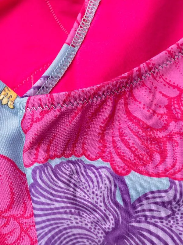 ( Nouvelle Collection ) Versace 5V250 CORNFLOWER+PRINT Maillot De Bain à Fleurs Femme 3 ( Nouvelle Collection ) Versace 5V250 CORNFLOWER+PRINT Maillot De Bain à Fleurs Femme – Image 3