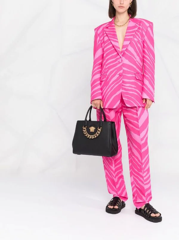 Versace Grand Sac Cabas La Medusa 1B00V BLACK 2 Versace Grand Sac Cabas La Medusa 1B00V BLACK – Image 2