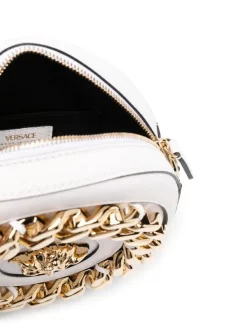 ( Nouvelle Collection ) Versace Sac Rond La Medusa En Cuir 1W00V OPTICAL WHITE-VERSACE GOLD -Pas Cher Versace Boutique 17679720 307b9dfb 36ff 401a 85a7 45d6048269a1 600