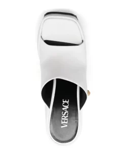 ( Nouvelle Collection ) Versace Mules Triplatform En Cuir 1W00V BIANCO OTTICO-ORO VERSACE 7 ( Nouvelle Collection ) Versace Mules Triplatform En Cuir 1W00V BIANCO OTTICO-ORO VERSACE -Pas Cher Versace Boutique 17679728 39635222 600