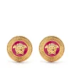 Versace Boucles D'oreilles Medusa Texturées 4J350 GOLD PINK