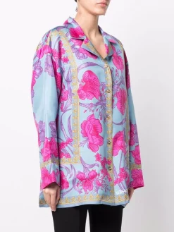 ( Nouvelle Collection ) Versace Chemise En Soie à Fleurs Femme 7 ( Nouvelle Collection ) Versace Chemise En Soie à Fleurs Femme -Pas Cher Versace Boutique 17680537 38406784 600