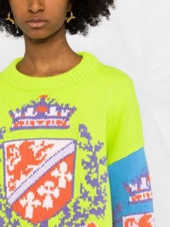 ( Nouvelle Collection ) Versace 6X110 MULTICOLOR Pull à Logo Poitrine Femme -Pas Cher Versace Boutique 17680541 47736a5e fd72 4c78 8f8a 3d2a2a033f44 600