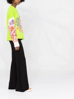 ( Nouvelle Collection ) Versace 6X110 MULTICOLOR Pull à Logo Poitrine Femme -Pas Cher Versace Boutique 17680541 8b451f21 10a7 4b80 9bf3 f192e5742bcb 600