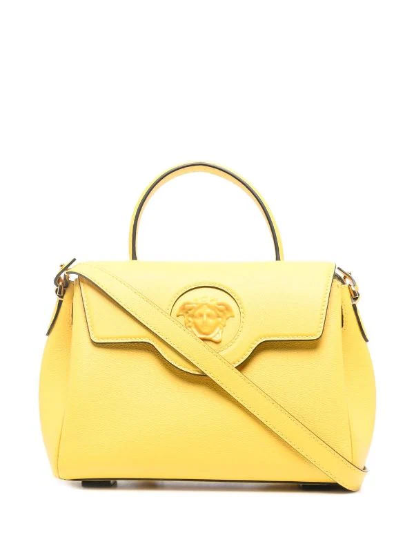 ( Nouvelle Collection ) Versace Sac à Man La Medusa Médium 1Y70V YELLOW-YELLOW 7 ( Nouvelle Collection ) Versace Sac à Man La Medusa Médium 1Y70V YELLOW-YELLOW – Image 7