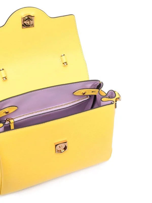 ( Nouvelle Collection ) Versace Sac à Man La Medusa Médium 1Y70V YELLOW-YELLOW 6 ( Nouvelle Collection ) Versace Sac à Man La Medusa Médium 1Y70V YELLOW-YELLOW – Image 6