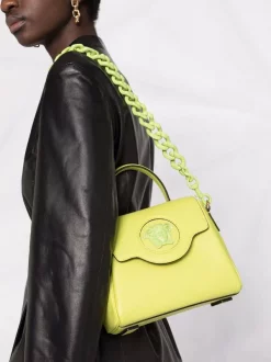 ( Nouvelle Collection ) Versace 1GB4V CITRON CITRON VERSAGEGOLD Petit Sac à Main La Medusa Femme -Pas Cher Versace Boutique 17680643 38679477 600