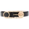 Versace Ceinture En Cuir à Boucle Safety Pin Femme