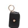 ( Nouvelle Collection ) Versace Porte-monnaie Medusa Head En Cuir 1B00V BLACK VERSACEGOLD