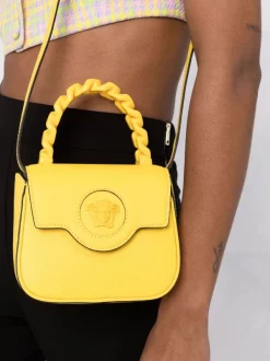 Versace Sac à Main Medusa Head En Cuir Femme -Pas Cher Versace Boutique 17680651 38207800 600